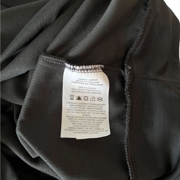 Nike DriFit 1/4 zip black jacket, U Albany Great Danes size XS - Picture 6 of 8